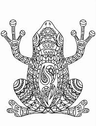 Free Coloring Page Frog Coloring Pages Mandala Coloring Pages Coloring Pages