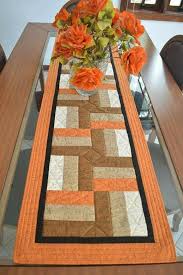 Autumn Quilted Table Runner Quilted Table Runners Patterns Patchwork Table Runner Fall Table Runners