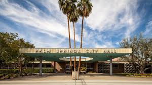 One of the united kingdom's most treasured and distinctive buildings. Canopies Shade Outdoor Spaces At Albert Frey S Palm Springs City Hall