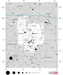 Orion Constellation Facts Myth Stars Location Star Map