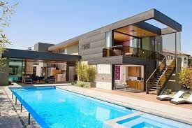 Superbe Maison D Architecte A Los Angeles Modern Architecture Modern Pool House House Design House