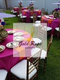 Pink Orange Purple Baby Shower Decor Package 400 Gold Rope Events Certified Wedding And Event Planner Ch Baby Shower Purple Orange And Purple The Hamptons