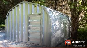 Polycarbonate roof panels have been designed to simply slide into place eliminating the need to get on the roof to secure them. Arch Buildings Carport Com