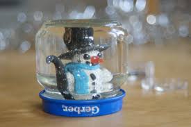 Śnieżna kula - snow globe | Zima | prace plastyczne, edukacyjne