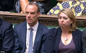 Der bravo otto (offizielle schreibweise: Dominic Raab Takes Over From David Davis To Become Brexit Secretary Daily Mail Online