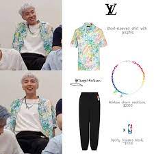 · bts performed dynamite at the 2021 grammys in . J Hope S Closet Slow Auf Twitter Hoseok S Louis Vuitton Shirt Necklace And Lv X Nba Pants 210629 Butter Us 5 Weeks Vlive Jhope ì œì´í™‰ Jhopefashion Bts Https T Co V7qtbripiu