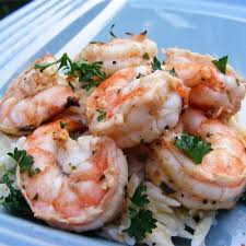Grilled Shrimp Scampi Recipes Barbecued Prawns Grilling Recipes