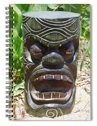 Hawaiian Tiki God Ku Spiral Notebook For Sale By Mary Deal And this is what happened. hawaiian tiki god ku spiral notebook
