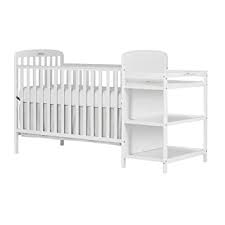 Top combo cribs of 2021 & changer reviews. Amazon Com Dream On Me Anna 4 In 1 Full Size Crib And Changing Table Combo In White Greenguard Gold Certified Mini Crib With Changing Table Attached Baby