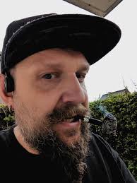 Handmade corn cob pipe with hollowed stem