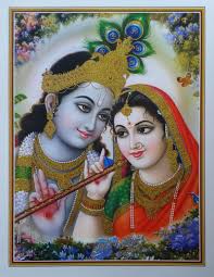 Radha Krishna Lovely Poster Golden Effect Glossy Paper 19 X26 19 95 This Item Is Radha Krishna Radha Krishna Wallpaper Krishna Art Krishna Images