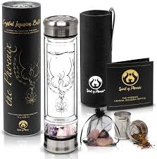 Arranged for guitar and bass. Amazon Com Phoenix Crystal Water Bottle A Loose Leaf Tea Infuser Bottle Double Wall Glass For Hot And Cold Drinks Large Rose Quartz Crystal And Amethyst Stone Eco Friendly Relaxing Gifts For Women