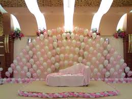 9 Incredibly Awesome Ways To Add Balloons To An Indian Wedding Decor Birthday Balloon Decorations Wedding Stage Decorations Stage Decorations