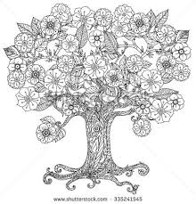 Pin On Trees Leaves Landscapes Colouring Coloring Pages