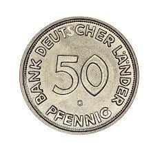 150 eur in der erhaltung prägefrisch: Jaeger 379 Brd 50 Pfennig Bdl Bank Deutscher Lander 1950 G