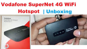 Vodafone Supernet 4g Wifi Hotspot Model R217 Vodafone 4g Wifi Hotspot Unboxing In Hindi Youtube