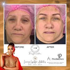 I can confidently say, she is the same woman! ✨ Whenever I emphasize the  importance of eyebrow, remember it truly makes you look younger. 🤷🏻‍♀️  With permanent eyebrows, you can expect a