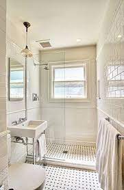 An Open But Still Very Classic Shower The Trend For Open Showers Intrigues Me But A Lot Of The Des Classic Bathroom Craftsman Bathroom Traditional Bathroom