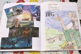 Extrait du chapitre 3 l'enlèvement, pages 18 et 19. Le Bon Gros Geant Cahier Des Histoires Cinema Et Activites Crapaud Chameau