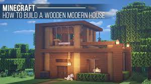 In minecraft,modern villa are the enormous and spacious houses that rich people uses for their living. A Wooden Modern House Minecraft Map
