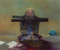Artwork zdzisław beksiński painting modern painting artwork painting portraiture nightmares art beksiński visual art. Zdzislaw Beksinski Related Artists