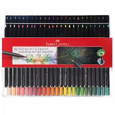 Caixa De Lapis De Cor Faber Castell Super Soft Lapis De Cor Supersoft Faber Castell 120750soft Com 50 Cores Lapis De Cor Cores Materiais Escolares Bonitos