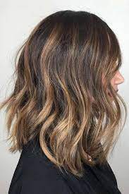 45 Untraditional Lob Haircut Ideas To Give A Try Lovehairstyles Com Deep Brown Hair Hair Styles Hair Color Dark