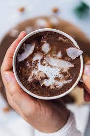 Almond Milk Hot Chocolate Recipe No Sugar Vegan Give Recipe Recipe Almond Milk Hot Chocolate Recipe Hot Chocolate Recipe No Sugar Milk Recipes