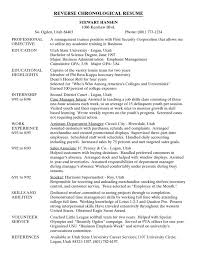 Order Of A Resume Resume Builder For 2020