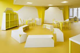 Ile Flottante Design Hotel Style Yellow Interior