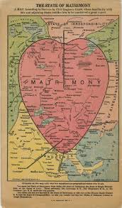 Allegorical Maps Of Love Courtship And Marriage Via Public Domain Review Map Matrimony Amazing Maps