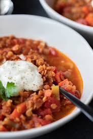 From low end pizza to lunch with a princess. Spicy Lentil Soup The Home Cook S Kitchen