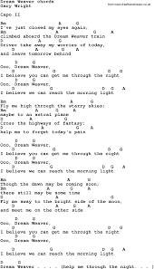 The dream weaver trope as used in popular culture. Dream Weaver Guitar Chords For Songs Guitar Songs Lyrics And Chords