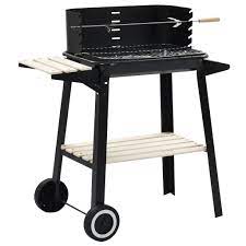 Maybe you would like to learn more about one of these? Festnight Barbecue Charcoal Bbq Wood Grill With Casters Black 83 X 44 X 87 Cm