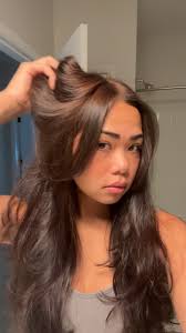 we love loreals for dark hair only 🤌🏽🤎🧡 #hair