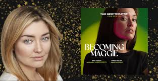 Voicebank Artist Eva-Jane Gaffney in Becoming Maggie at The New Theatre