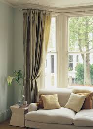 Should i do a curtain and if so, what style? 25mm Steel Pole With Loop Finial In Brass Toned Finish Bespoke Bay Service Available Window Treatments Living Room Curtains Living Room Living Room Windows