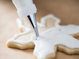 Use this recipe and substitute. How To Make Royal Icing Better Serious Eats