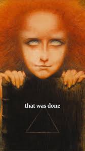 Hovering elongated pinecone-ish shapes with eyes