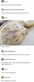 Biscuits And Gravy Meme 17 Times Everyone On Tumblr Was Like America Are You Okay Australia Funny Tumblr Funny Funny Memes About Life