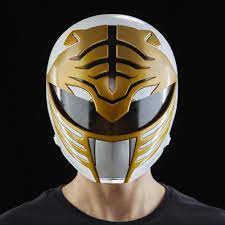 Power Rangers Lightning Collection Mighty Morphin White Ranger Helmet Power Rangers