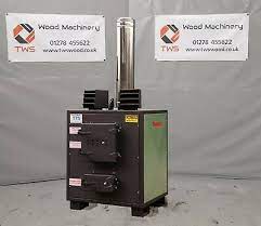 Today, burning of wood is the largest use of energy derived from a solid fuel biomass. New Talbotts T75 Industrial Wood Waste Heater Wood Burner 4 780 Vat Ebay