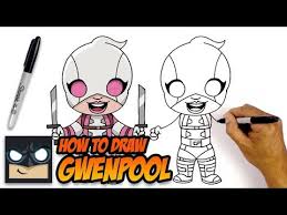 Learn new craft techniques and tips from the experts. How To Draw Gwenpool Drawing Tutorial For Beginners Myhobbyclass Com