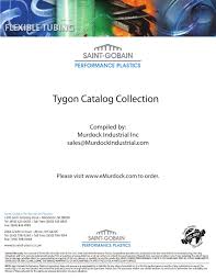 Saint Gobain Tygon Complete Catalog By Murdock Industrial