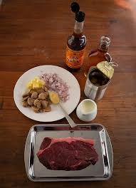 Brush the grate and/or steaks with vegetable oil. Bunker Food Tim Hayward S Steak Diane With Tinned Mushrooms Financial Times