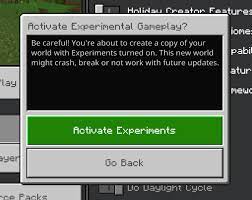 Candles and potted azalea are now in the game, 1.18 'caves. Experimental Features Toggle In Minecraft Bedrock Edition Minecraft Feedback