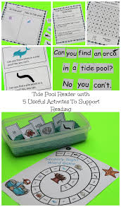 Tide Pool Reader With 5 Useful Activites To Support Reading