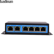 48v Input Poe Switch 10 100mbps 4 Ports 15w For Security Ip Camera Ieee 802 3af Switch Power Over Ethernet Distance 300m Ip Camera Video Surveillance Security