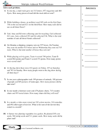 Multiple Addends Word Problems Problem Solving Worksheet Fraction Word Problems Multiplying Fractions Word Problems