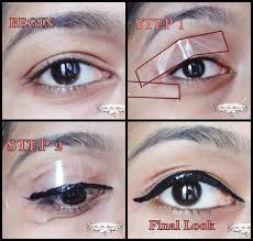 Winged eyeliner tutorial for beginners! How To S Wiki 88 How To Apply Winged Eyeliner For Beginners